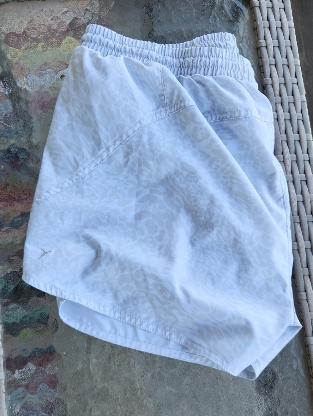 Old Navy Light Blue Athletic Drawstring Shorts